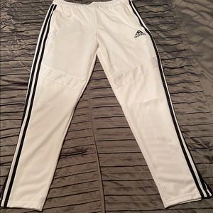 Men’s White Adidas Pants